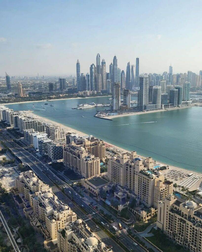 Dubai Marina from the View