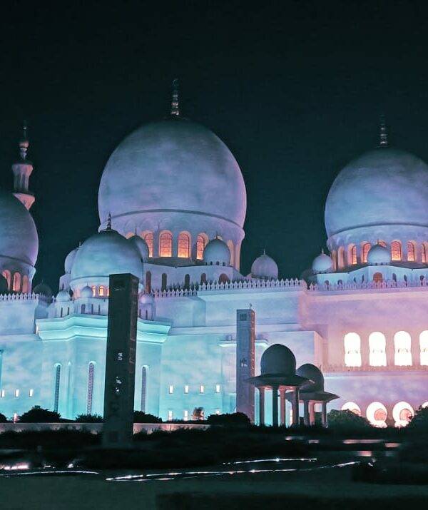 Dubai in Summer - Mosque Sheikh Zayed at night - Alturis tours and events