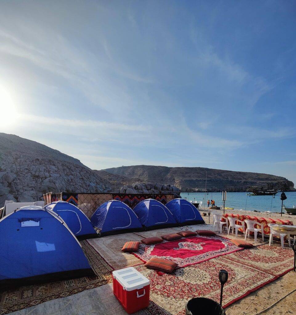 Musandam Camping activity Beach overnight