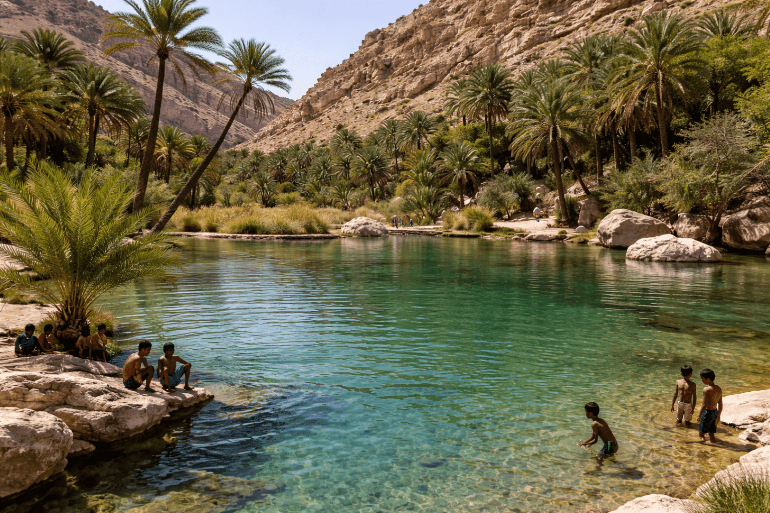 Voyage à Oman depuis Dubaï avec forts, wadis et montagnes